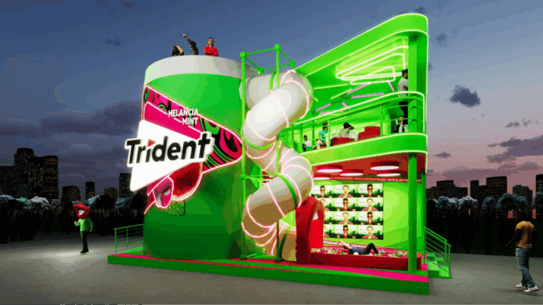 Trident chega para destravar o The Town 2025 com embalagens exclusivas, ativações e presenças de impacto