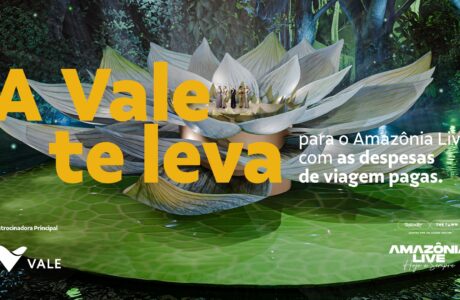Vale convoca ícones da cultura pop para engajar o público no Amazônia Live