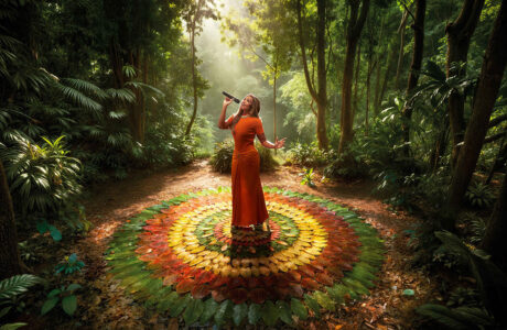 Vale une Inteligência Artificial, natureza e arte em campanha para o projeto Amazônia Live