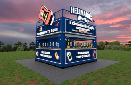 3d molheira completa estande hellmanns no the town