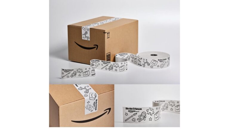 Amazon celebra o Dia das Crianças com embalagens interativas