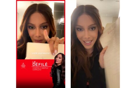 Anitta protagoniza ação emocional de L’Oréal Paris antes de participação no Le Défilé, em Paris