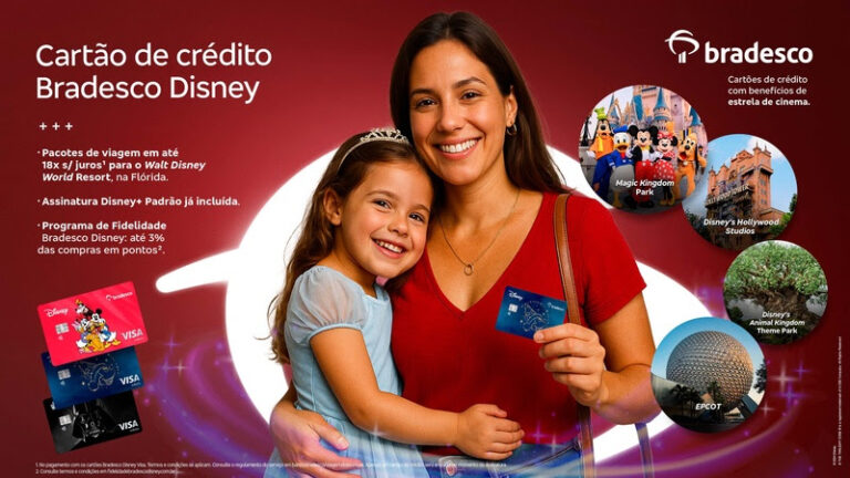Bradesco lança colaboração inédita com Disney