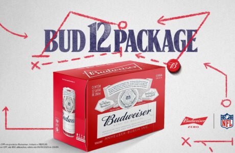 Budweiser transforma jogada icônica da NFL em desconto de 50% em cerveja
