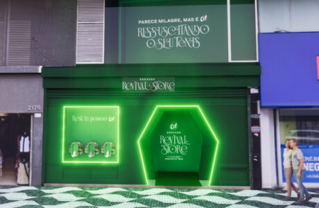 Cif lança loja pop-up para ressuscitar tênis sujos de festival em São Paulo