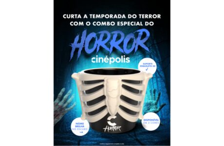 Cinépolis lança balde colecionável em 3D para a temporada de estreias de filmes de terror