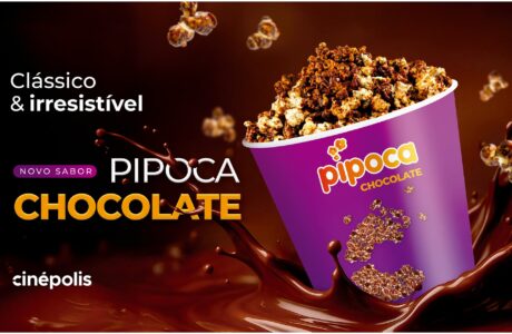 Cinépolis lança novo sabor pipoca chocolate e reforça papel estratégico das bombonieres no cinema