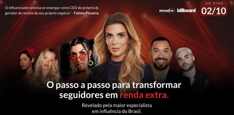 Fátima Pissarra anuncia curso inédito e promete revelar os segredos para virar influenciador digital