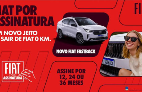 Fiat por Assinatura é o novo programa para locação de carros