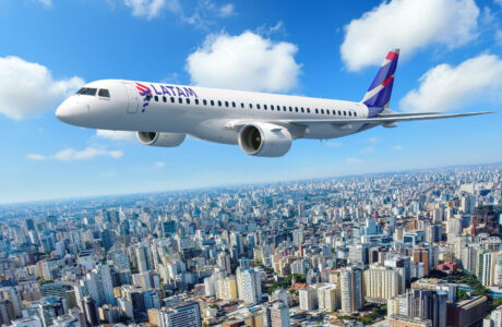 Grupo LATAM anuncia plano para fortalecer a conectividade na América do Sul com o Embraer E195-E2