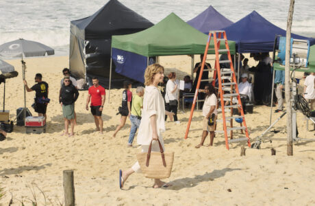 Havaianas e Fernanda Torres