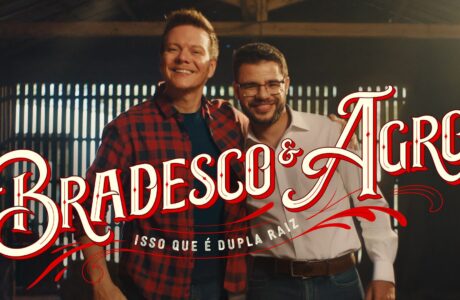 Michel Teló faz dupla sertaneja com gerente do Bradesco em nova campanha para o agro