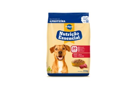 PEDIGREE® Nutrição Essencial ganha nova fórmula e embalagem com o vira-lata caramelo
