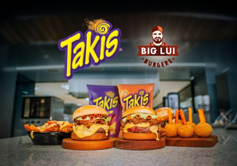 Takis e Big Lui Burgers lançam cardápio exclusivo