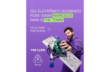 Vivo promove ação em que o lixo eletrônico pode virar ingresso para o The Town