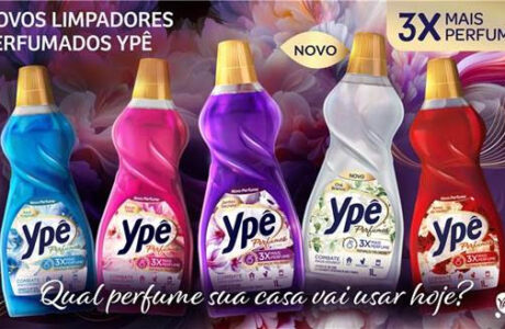 Ypê lança limpador perfumado com fragrância ‘Chá Branco’