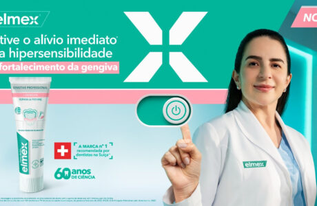 elmex une ciência e eficácia clínica para o lançamento do creme dental Sensitive Professional + Gengiva