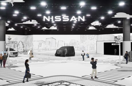 Homenagem da Nissan ao Japão: estande temático de mangá no  J
