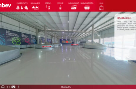 Ambev lança tour virtual inédito por sua cervejaria