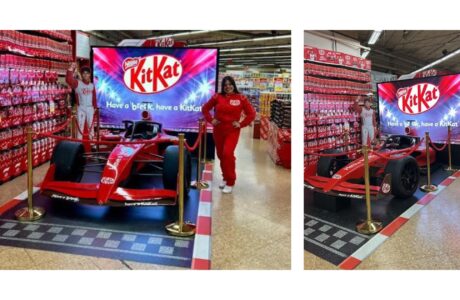 Americanas acelera com KitKat e Fórmula 1 em ação de Retail Media no Shopping Interlagos