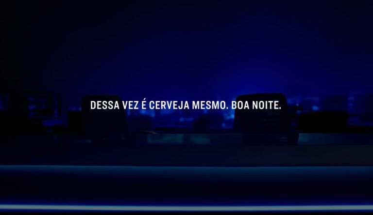 Amstel homenageia William Bonner em sua despedida do Jornal Nacional
