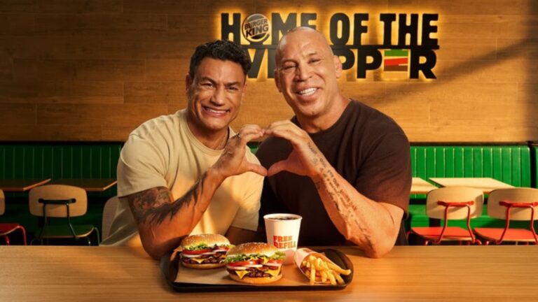 Burger King® reúne Popó e Wanderlei Silva em nova campanha
