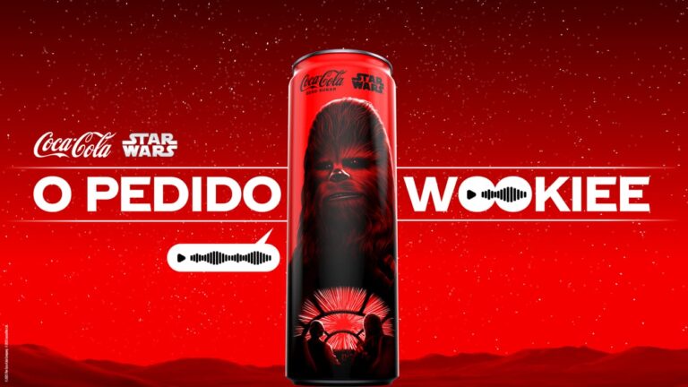 Coca-Cola e Star Wars se unem em campanha inédita que convida fãs a pedirem Coca-Cola em idioma Wookiee