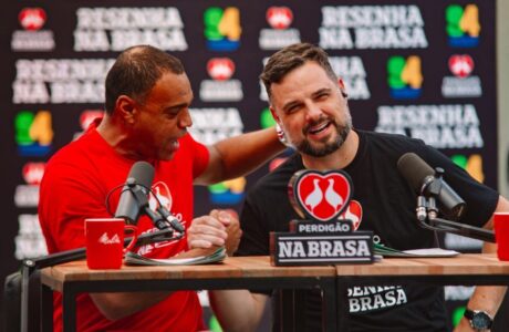 Da esquerda para a direita Denilson e Chico Garcia