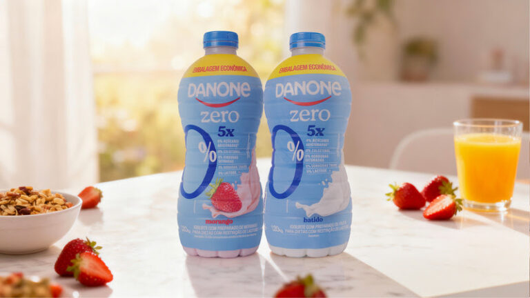 Danone lança iogurte com cinco zeros e reforça seu compromisso