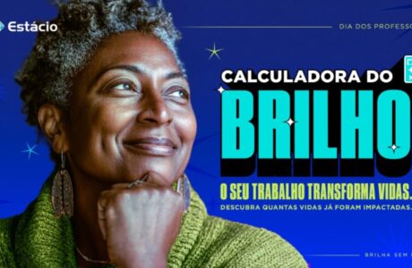 Estácio homenageia professores com uma experiência que transforma números em reconhecimento