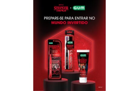 GUM® lança linha exclusiva inspirada na série Stranger Things, da Netflix