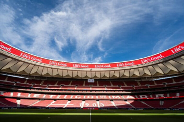 LG entrega enorme anel de LED ao icônico estádio de futebol de Madri