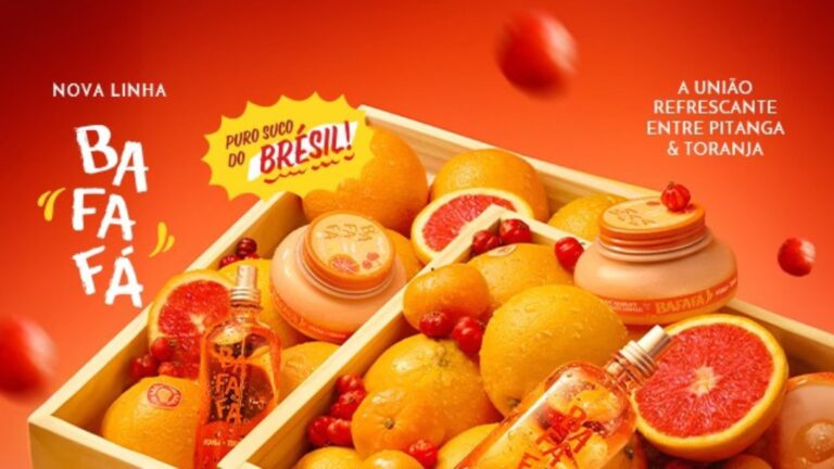 L’Occitane au Brésil lança linha Puro Suco Bafafá com show exclusivo do grupo Menos é Mais