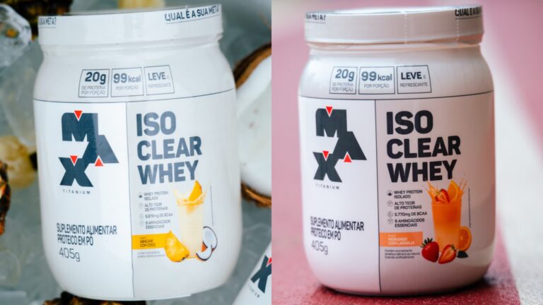 Max Titanium apresenta Iso Clear, seu whey tipo suco