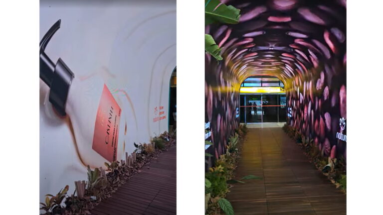 Natura lança experiência sensorial no desembarque do aeroporto de Belém para convidar visitantes da COP 30 à Regeneração