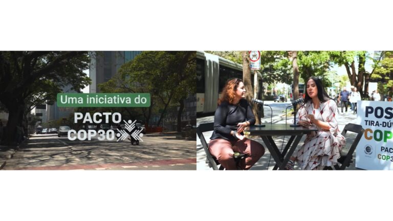 Pacto Global da ONU e Mynd levam influencers às ruas para falar da crise climática