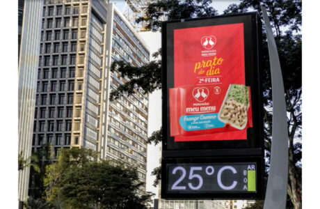 Perdigão Meu Menu apresenta campanha 3D em DOOH