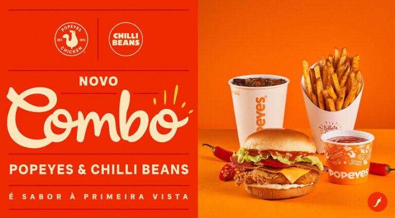 Popeyes® e Chilli Beans lançam collab inédita