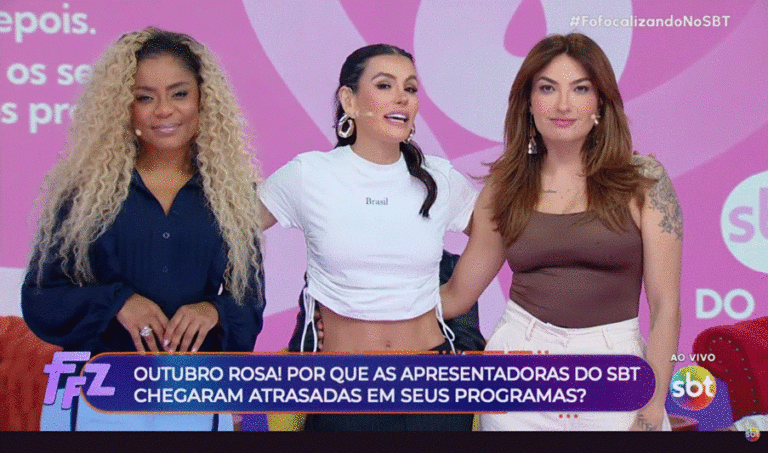 Real motivo dos atrasos de apresentadoras do SBT é revelado