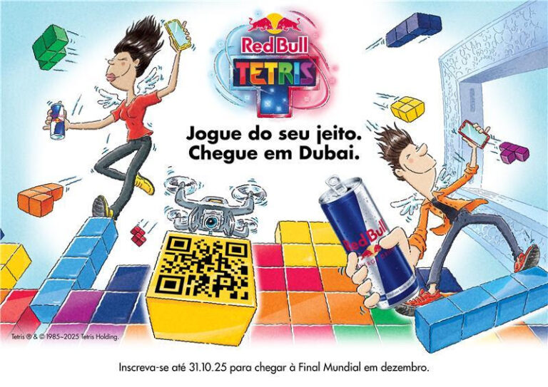 Red Bull Tetris chega a Curitiba com festa exclusiva em 25 de outubro