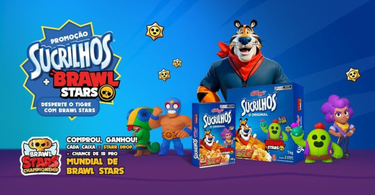 Sucrilhos e Brawl Stars se unem em campanha inédita