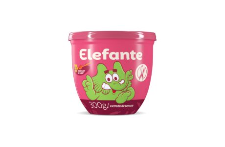 extrato de tomate Elefante veste rosa na luta contra o câncer de mama