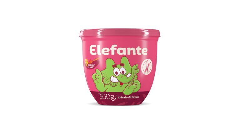 extrato de tomate Elefante veste rosa na luta contra o câncer de mama
