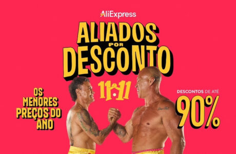 AliExpress celebra o 11.11 com Popó e Wanderson Silva em campanha inédita no Brasil