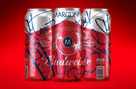 Budweiser vai presentear fãs com latas especiais com autógrafos do Maroon 5 na estreia da Bud Live