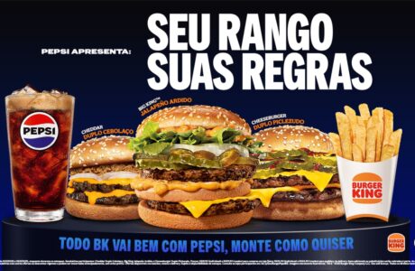 Burger King® e Pepsi® transformam pedidos ousados de clientes em produtos reais