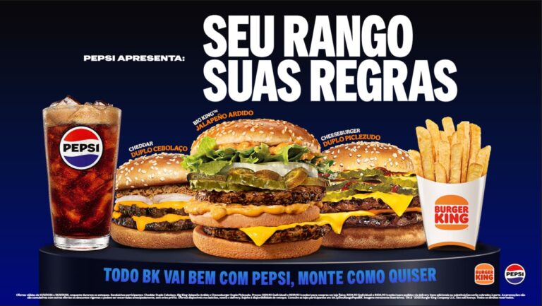 Burger King® e Pepsi® transformam pedidos ousados de clientes em produtos reais