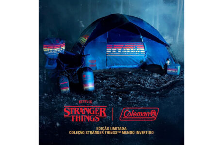 Coleman e Stranger Things apresentam collab exclusiva com produtos inspirados na série da Netflix