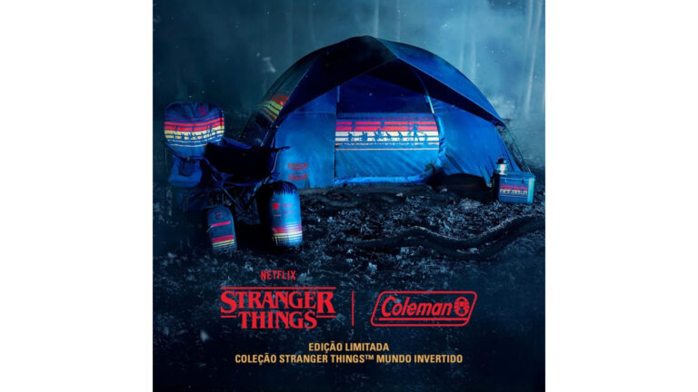 Coleman e Stranger Things apresentam collab exclusiva com produtos inspirados na série da Netflix