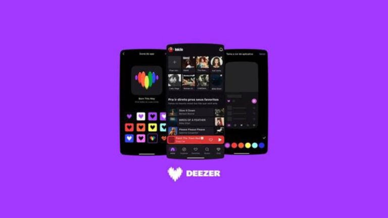 Deezer apresenta novos recursos de personalização de visual e layout do aplicativo